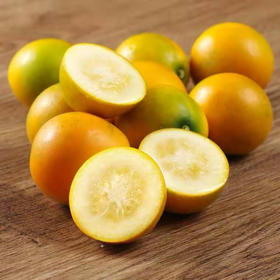 【纯甜无酸】广西融安滑皮金桔 早期青中带黄