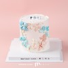 【提前一天预定】加高版|氛围感刮花蛋糕【D4584】 商品缩略图1