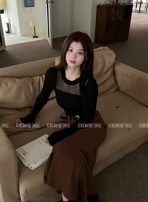 【门店同款】秋季浪漫主义-性感网纱针织上衣 154576678 商品图8