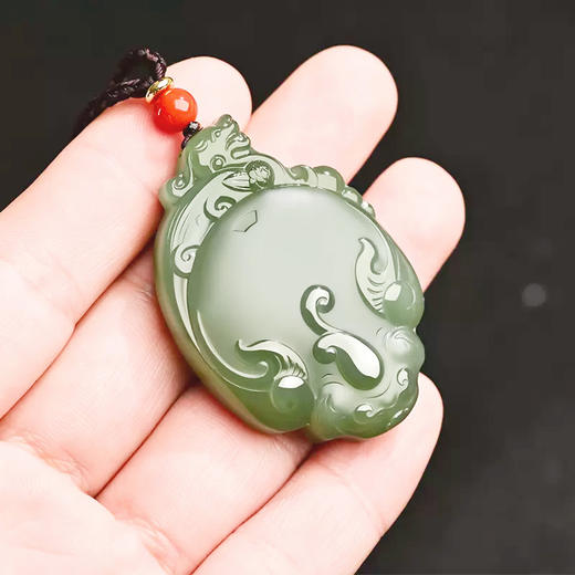 油润细腻和田玉貔貅吊坠 36*26MM 商品图2