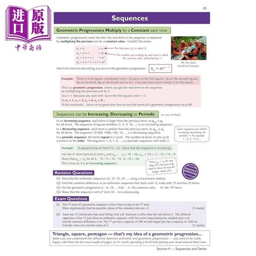 【中商原版】A-Level Maths AQA Complete Revision & Practice (with Online Edition & Video Solutions) 商品图2
