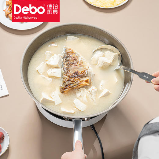 Debo德铂钛合金炒锅家用不粘锅斯纳通 商品图3
