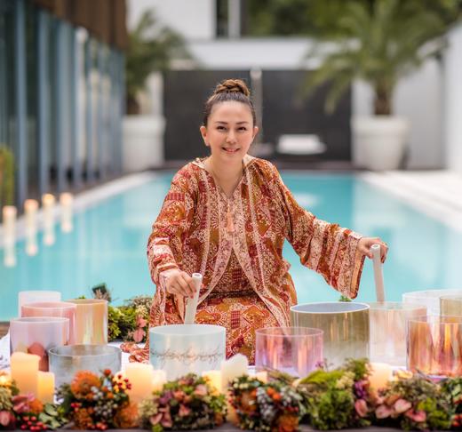 049 喜悦曼陀罗·炼金水晶钵 音乐冥想Ananda Mandala Alchemy Bowls Meditation——Anya 安雅（12岁+） 商品图0