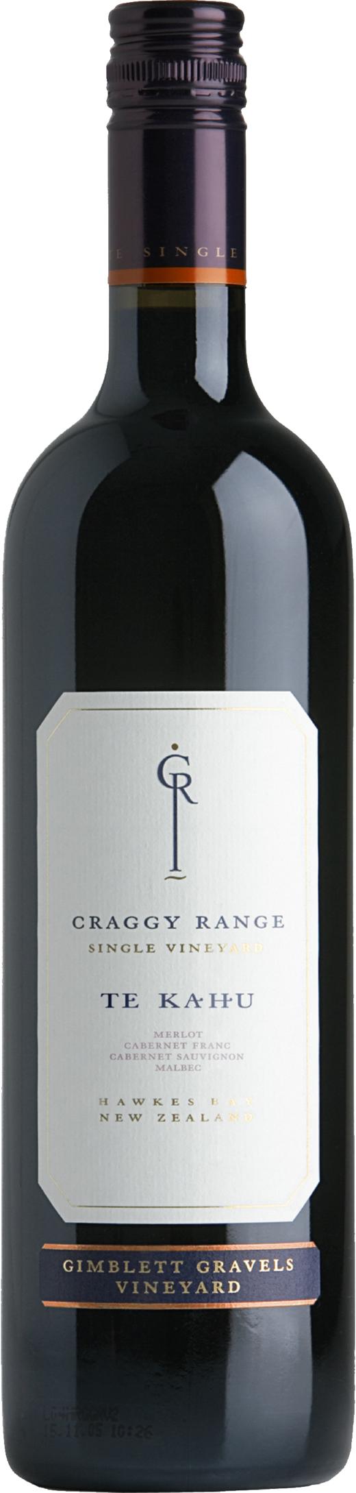 克拉吉酒庄吉布利天幕红葡萄酒 Craggy Range Te Kahu Gimblett Gravels 商品图1