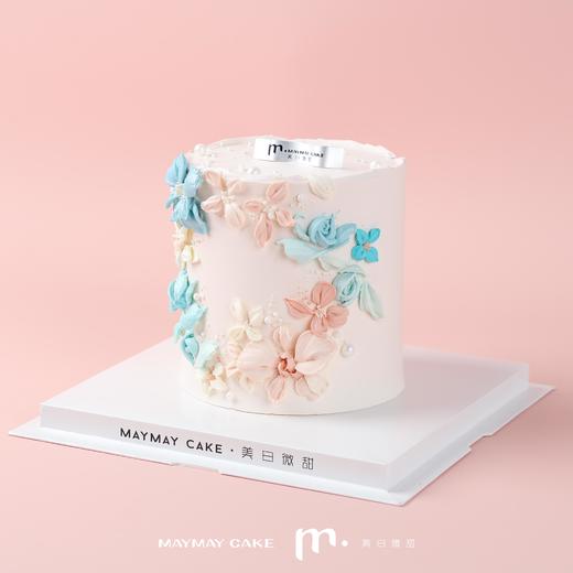 【提前一天预定】加高版|氛围感刮花蛋糕【D4584】 商品图0