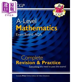 【中商原版】A-Level Maths AQA Complete Revision & Practice (with Online Edition & Video Solutions)