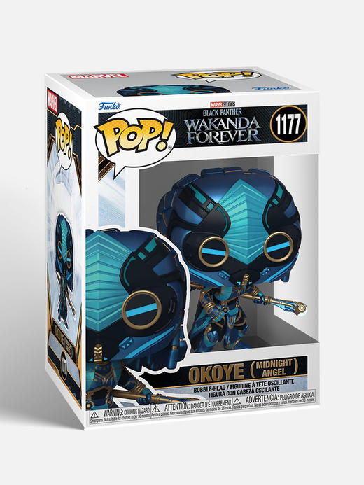 Funko POP Black Panther Wakanda Forever Okoye Midnight Angel 美漫 黑豹：瓦坎达万岁奥科耶  午夜天使手办 66719 商品图4
