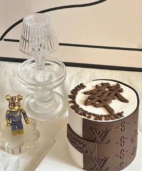 黑巢-翻糖名牌蛋糕生日蛋糕