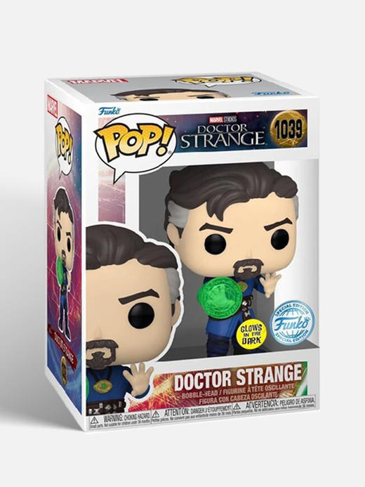 Funko POP Marvel Doctor Strange美漫漫威英雄奇异博士夜光限定款手办 64865 商品图3