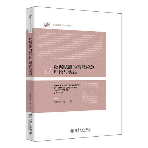 数据赋能的智慧应急理论与实践 李桂华 等 著 北京大学出版社 商品图0
