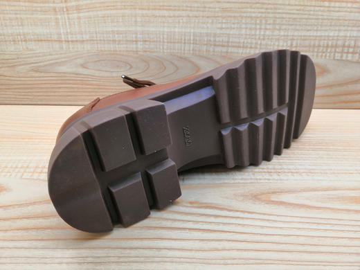 豪行女鞋22338502时尚系带平底复古休闲真皮单鞋 商品图5