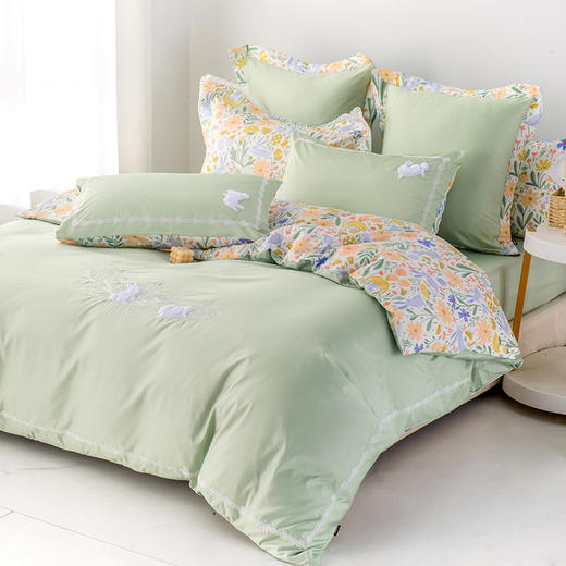 多喜爱 全精梳棉清新碎花三/四件套 佩纳多cs 商品图1