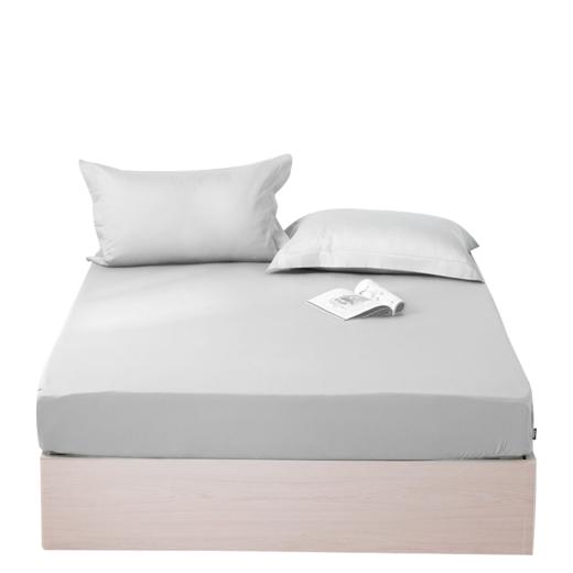 多喜爱 全棉奢享柔光缎纹（雾黄/矾绿/浅米/柔紫/岩灰）/天丝床笠（芦荟绿/柔雾黄）【单件】cs 商品图5