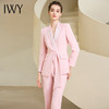 IWY/粉色长袖西装套装女新款主持人职业装气质高级感外套女233010CP1 商品缩略图5