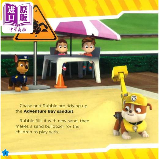 【中商原版】Paw Patrol Pups Save a Train 汪汪队历险记2 英文原版进口图书 儿童绘本 故事图画书Nickelodeon 商品图2