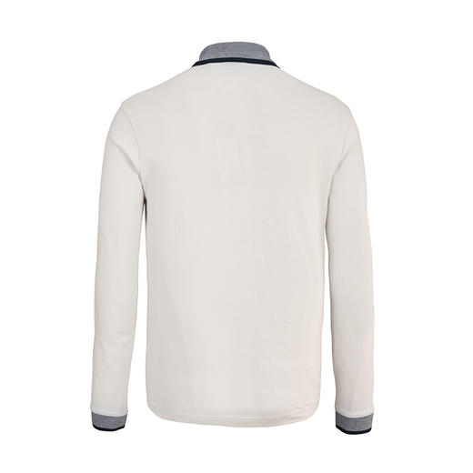 BOSS男士刺绣字母logo全棉长袖Polo T恤 11694 商品图8