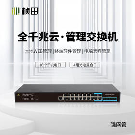 4光20电二层全千兆交换机  强网管(Link)  G5420GC