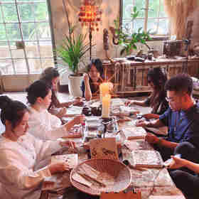 070 古蜡画艺术疗愈课程——法雁 & 天浔老师（8岁+）