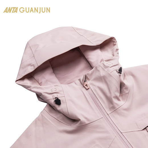 【M/XL/2XL】安踏冠军户外系列 国家队防水透湿梭织两件套羽绒服女162340606【库存有限，如无货将做退款，介意慎拍！】 商品图3