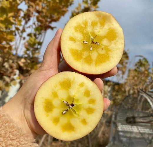 新疆阿克苏冰糖心苹果 红旗坡产区 顺丰包邮 水分十足 松脆爽口 商品图11