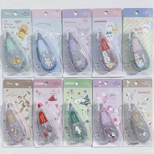 日本蜻蜓TOMBOW限定款修正带吉伊卡哇库洛米玉桂狗美乐蒂 商品图1