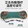 电加热艾草枕护颈椎骨头枕助睡眠艾灸热敷养生多功能睡觉专用保健枕 商品缩略图3