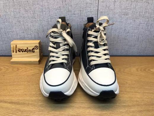 豪行牛皮高帮厚底女鞋21325826 商品图2