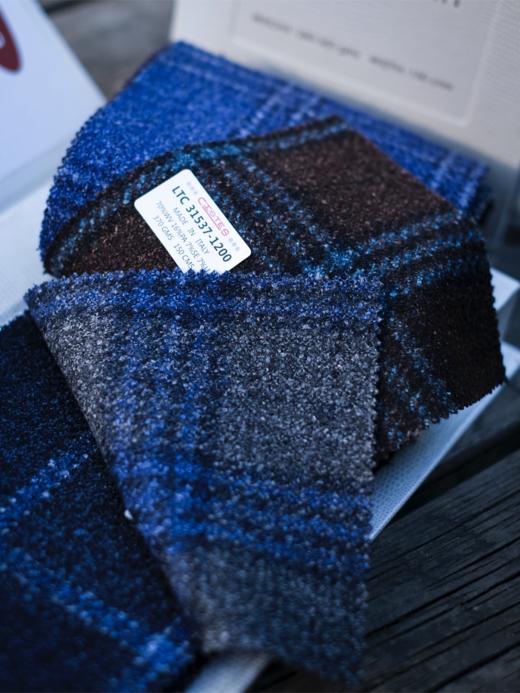 「爱好者直选21款」CISTES 意大利羊毛蚕丝亚麻混织370克重全麻衬单西 商品图5