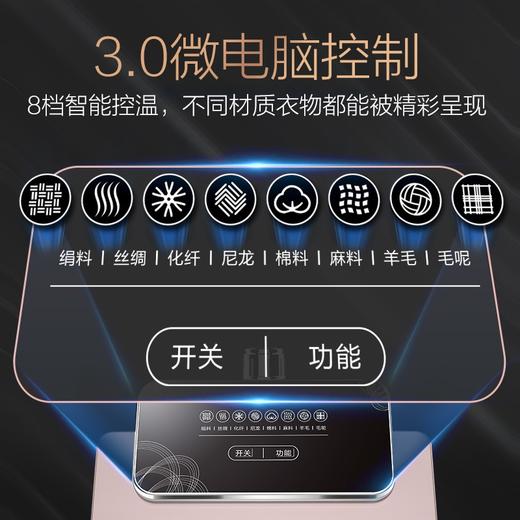 海尔（Haier）蒸汽挂烫机家用双杆带板手持立式大功率熨烫机电熨斗2408 商品图4