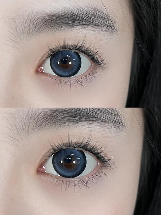 MIMI PARK 猫眼牛仔 半年抛 两片 14.5mm 参考着色14.1mm 基弧8.5 含水38% 新锐国货 商品图1