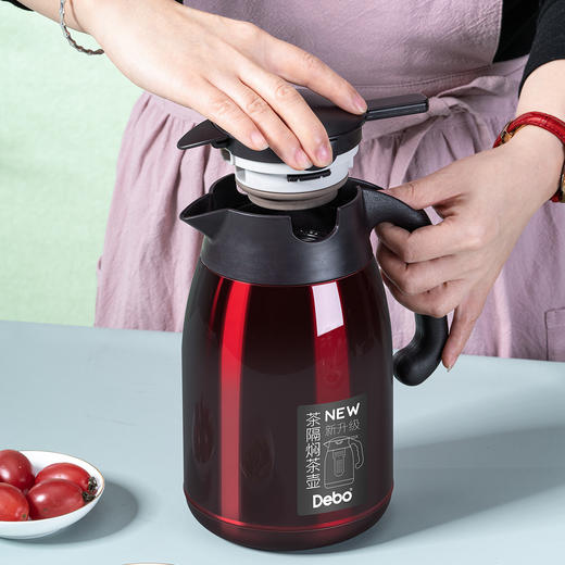 debo德铂威拉德316不锈钢焖茶壶1600ml 商品图2