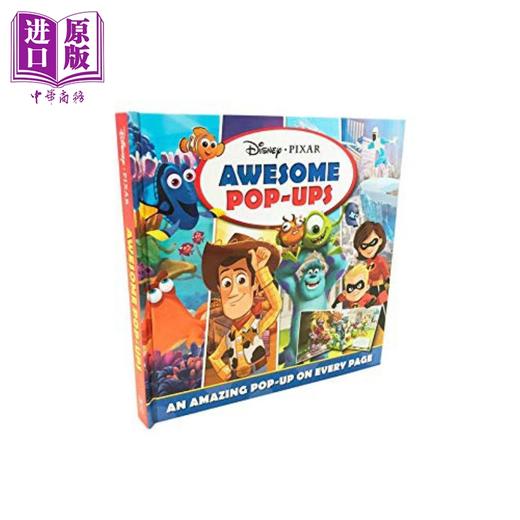 【中商原版】Disney Pixar Awesome Pop-ups 立体书 迪士尼皮克斯故事 英文原版进口图书 儿童绘本 故事图画书 商品图1