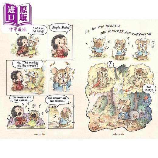 【中商原版】桥梁漫画 鼠兄妹历险记 Benny&Penny How To Say Goodbye英文原版 儿童图画图像小说 漫画故事 精装进口儿童读物 商品图3