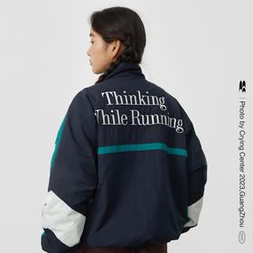 CryingCenter 复古孔雀绿运动夹克棉服秋冬男女款 哭喊中心