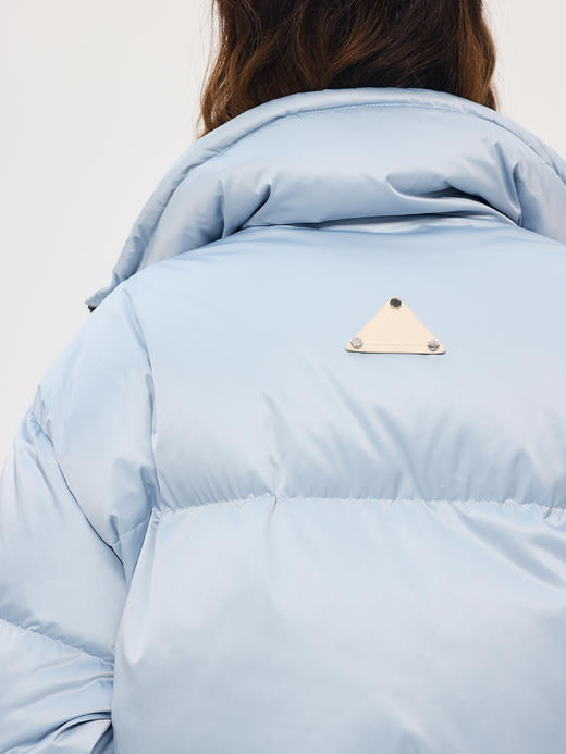 HeyDress重磅三防鹅绒服女冬季宽松立领高克重防风保暖羽绒服外套 商品图3