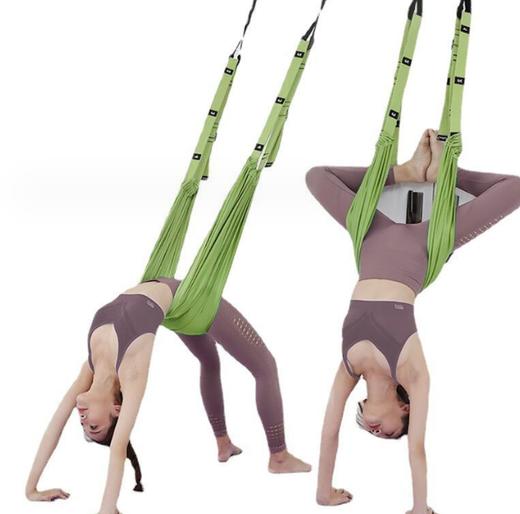 【运动装备】空中瑜伽绳一字马开胯倒立绳伸展带劈叉训练带拉筋瑜伽吊床下腰带 商品图3