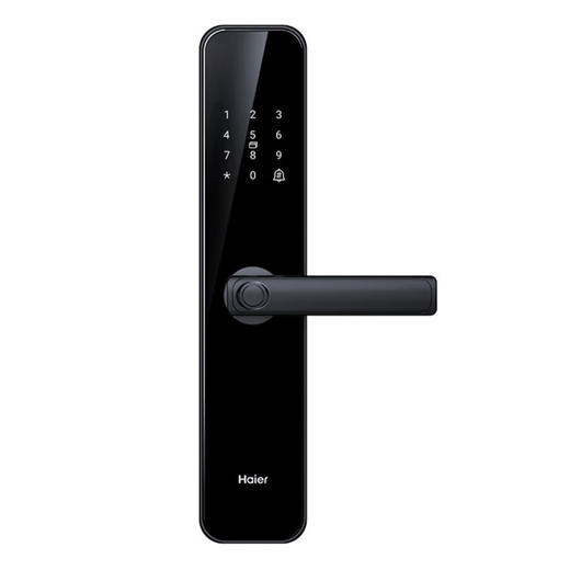 海尔（Haier）指纹锁 HFH-37E-U1曜石黑 商品图1
