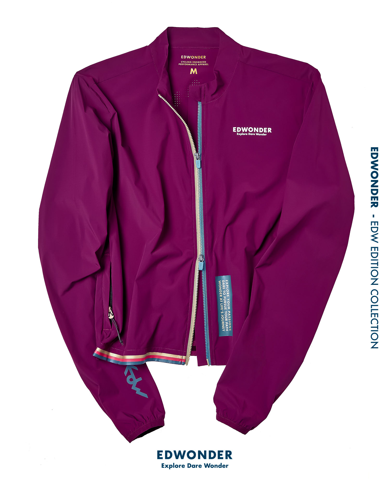 EdW超轻(男)骑行外套-浆果酒 Jacket