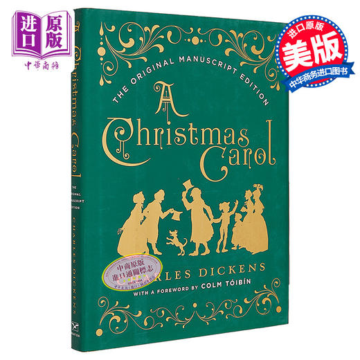 【中商原版】圣诞颂歌 原稿版 A Christmas Carol The Original Manuscript Edition 英文原版 Charles Dickens 狄更斯 商品图0