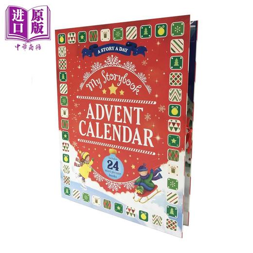 【中商原版】Advent Calendar My Storybook 我的盲盒书 英文原版进口图书 儿童绘本 圣诞倒数 迷你故事图画书 商品图1