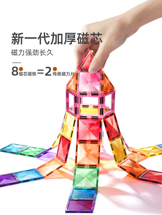 mideer弥鹿 钻面彩窗磁力片 商品图1