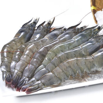 京东超市海外直采泰国活冻白虾/女王虾850g(超大号21/30规格)17-26只/盒 商品图5