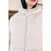 HeyDress麂皮羽绒服女冬季宽松加绒抗寒保暖外套别致连帽设计上衣 商品缩略图2