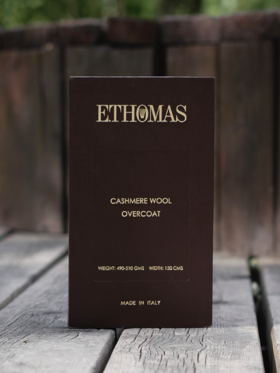 「爱好者直选9款」E.Thomas 10%羊绒90%羊毛混织大衣