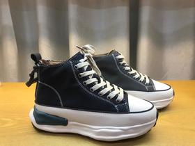 豪行牛皮高帮厚底女鞋21325826