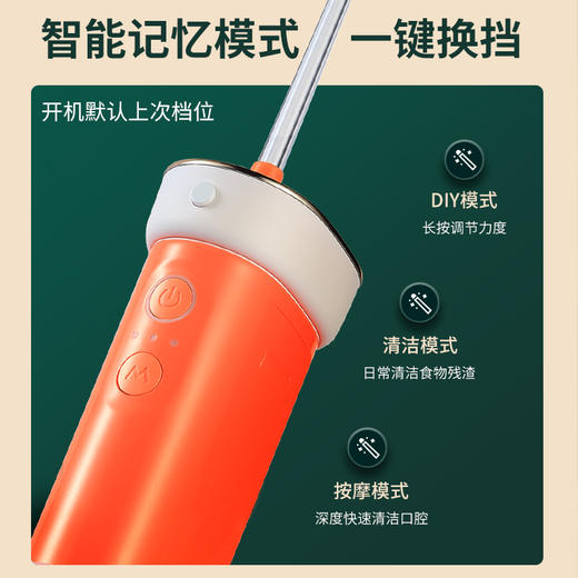 西屋（Westinghouse）便携式电动冲牙器牙结石去除牙缝去垢神器洗牙器洁水牙线C101 商品图2