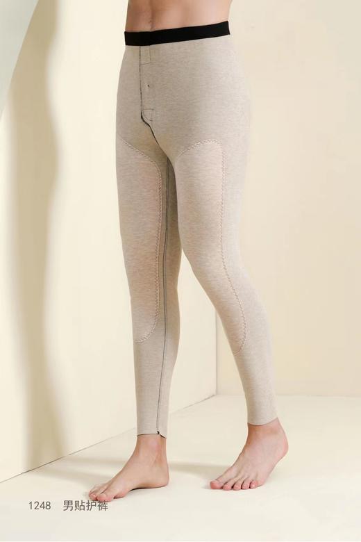 LS竹纤维男士羊绒蚕丝大护膝保暖裤1248 商品图4