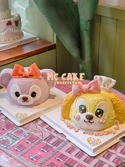 雪莉玫立体头像蛋糕 商品图1