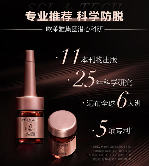 【11.4这价只在11有】欧莱雅防脱安瓶精华液6ML*5个 商品图1