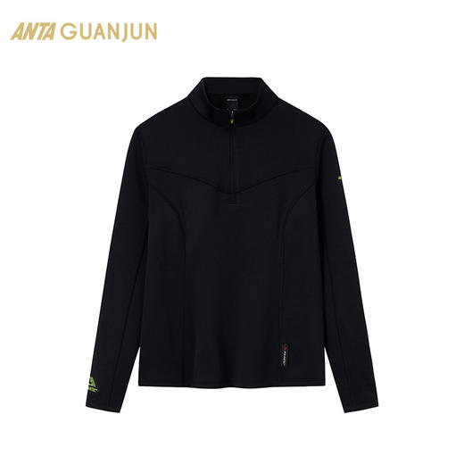 【L断码】安踏冠军户外系列半拉链长袖T恤女立领跑步运动上衣162340406【库存有限，如无货将做退款，介意慎拍！】 商品图0